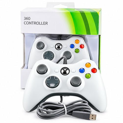 Controller xbox 360 cablato - xbox,